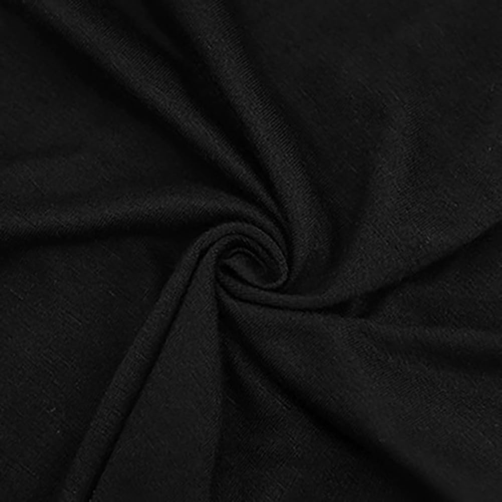 Naiyafly Women's High Waisted Flare Leggings - Solid Black Yoga Pants with Bell Bottoms, Stretchy Full Length Dance Tights for Yoga, Pilates & Casual Wear