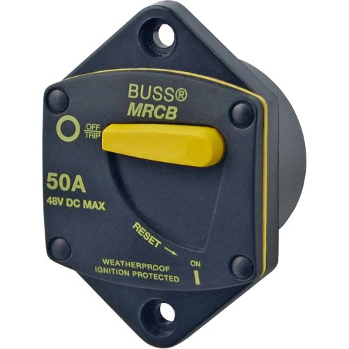 Blue Sea 7046 187-Series 120Amp Thermal Circuit Breaker for Marine & RV Electrical Systems - Overload Protection for Boats, Yachts, and Campers