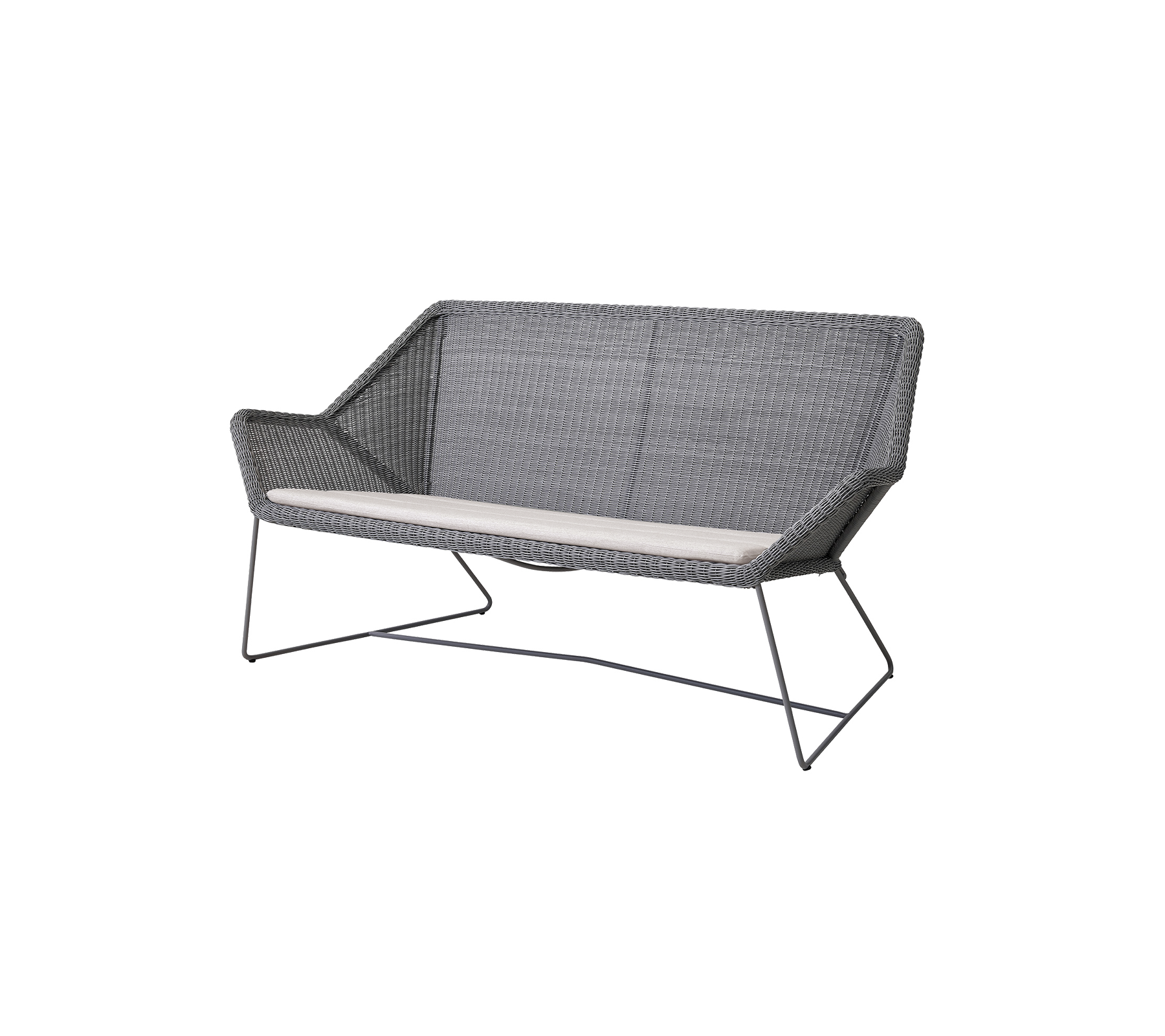 Comfortable Breeze 2-Seater Sofa - Modern Living Room Furniture for Small Spaces | Perfect for Apartments, Studios & Cozy Home Decor