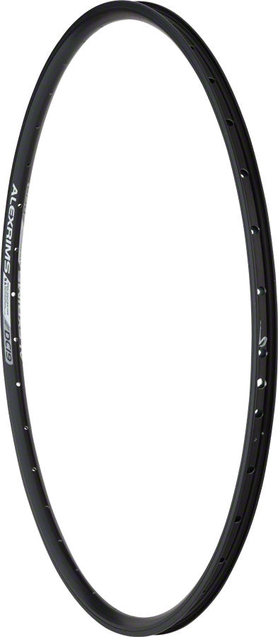Alex DC19 700C Disc Brake Bike Rim - 36H Black Clincher with Schrader Valve | Perfect for Road Bikes, Hybrid Bikes & Commuting