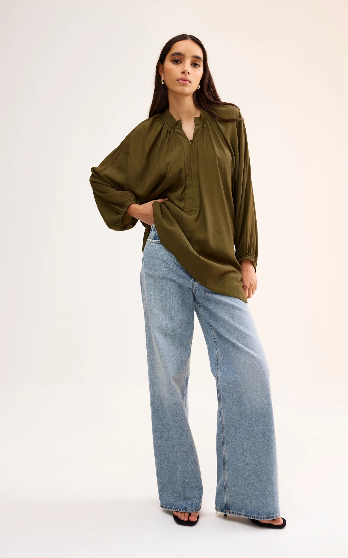 Kinney Ally Top - Stylish Women's Blouse for Casual & Office Wear | Perfect for Everyday Outfits & Professional Looks