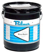 Palmer PM205 Mirro-Mastic 5 Gallon Can - High-Performance Mirror Adhesive for DIY Projects & Professional Installations