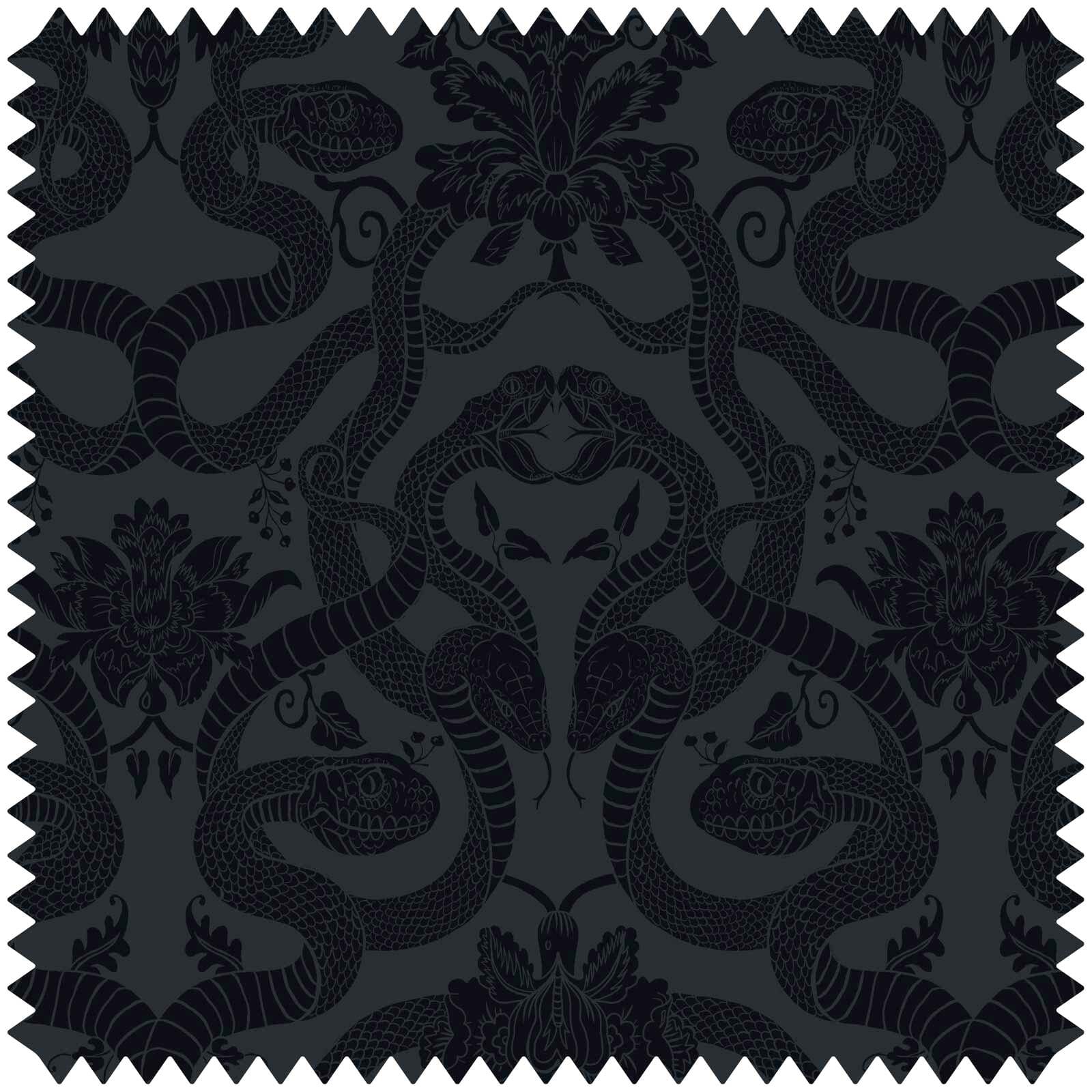 ANACONDA Velvet Noir Sample - Luxurious Velvet Fabric for Fashion & Home Decor - Perfect for Dresses, Curtains & Upholstery