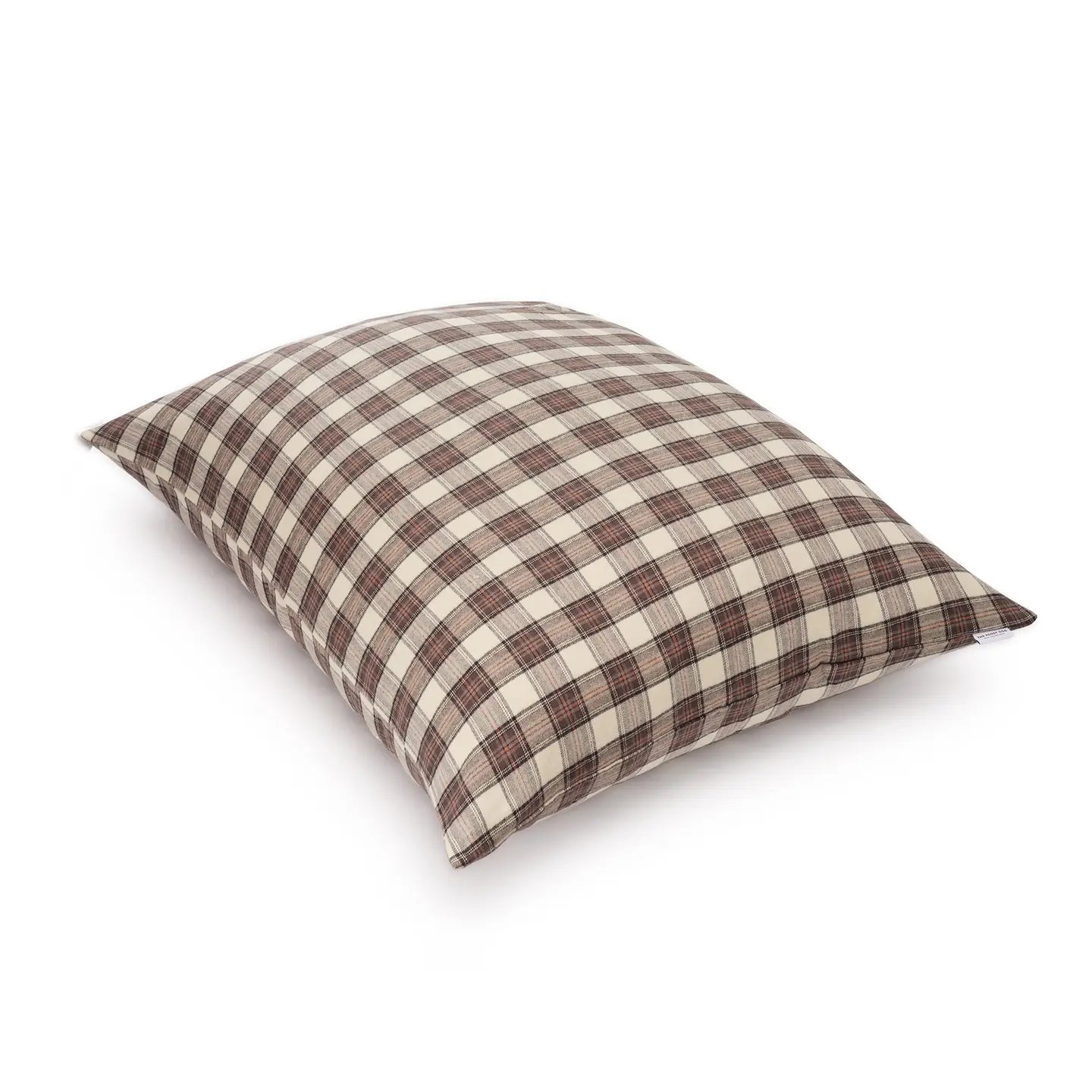 Cozy Plaid Dog Bed for Small & Medium Dogs - Soft & Warm Pet Bed with Non-Slip Bottom - Perfect for Crates, Living Rooms & Bedrooms