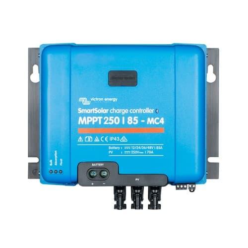 Victron Energy SmartSolar MPPT 250/85 MC4 VE.Can Solar Charge Controller - 85A Max Input, 250V PV - Ideal for Off-Grid Solar Systems, RVs & Marine Applications