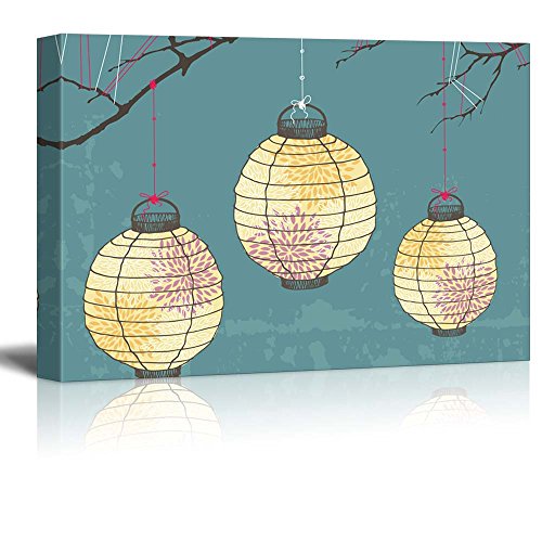 51. Vector Japanese Lanterns