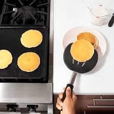 Premium Silicone Flexible Pancake Turner Spatula - Non-Stick Kitchen Utensil for Flipping Pancakes, Eggs & Burgers - Perfect for Breakfast Cooking & Grilling