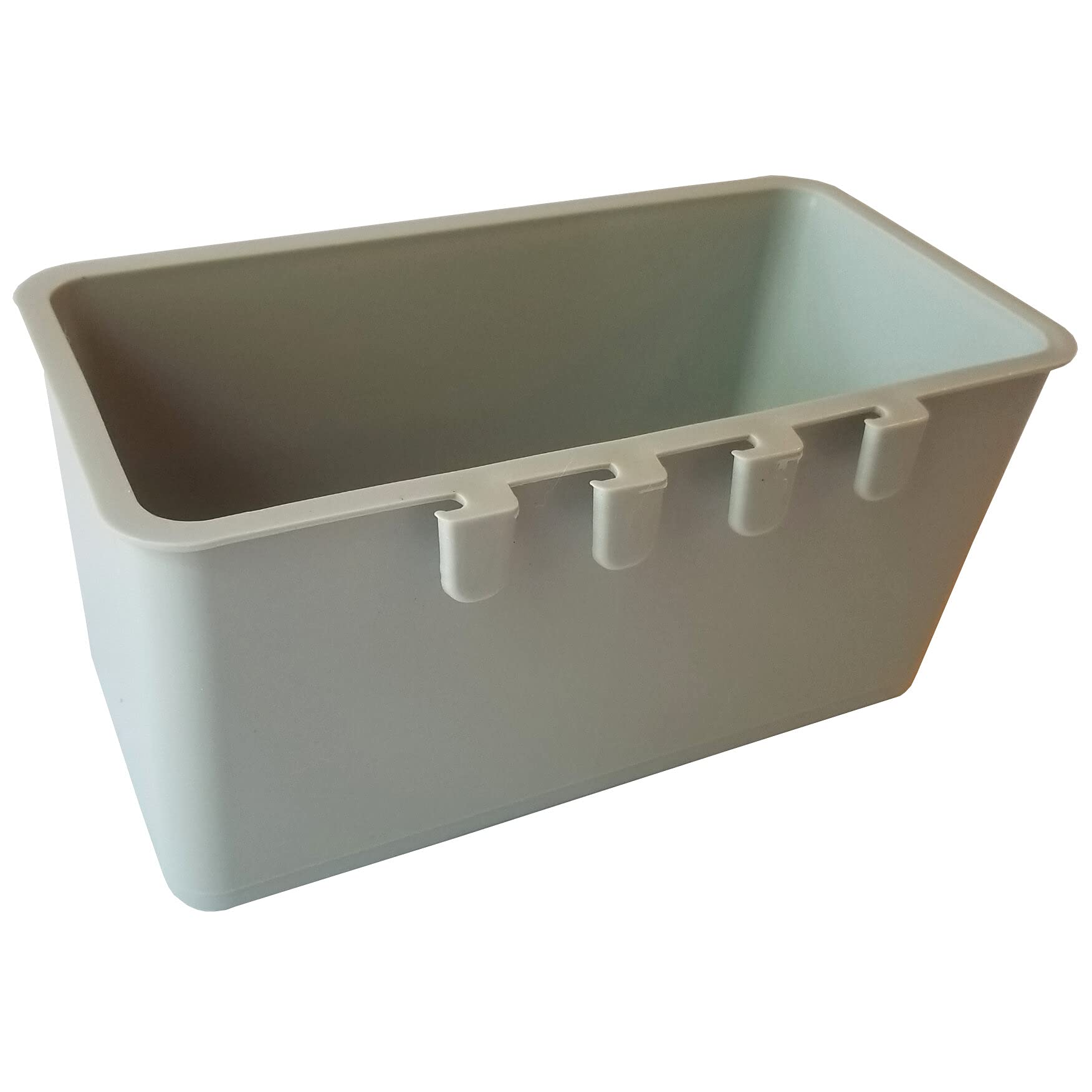 Gray 1.2 Quart Hanging Feed & Water Cups for Chicken, Gamefowl, Poultry, Quail, Pheasant - 38 oz Cage Cups (Pack of 144) - Perfect for Coops, Farms, and Backyard Bird Feeding