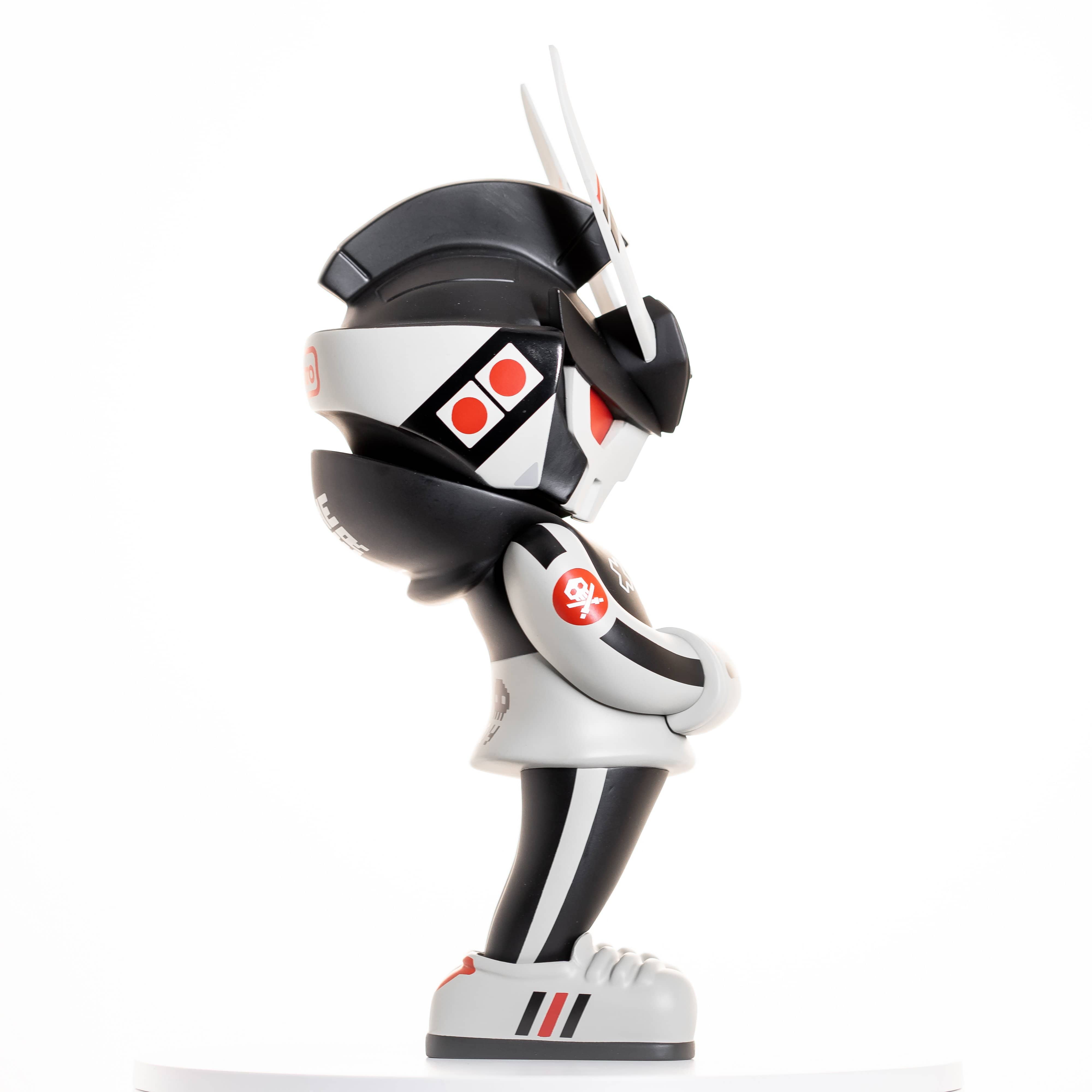 Retro Destroyer MEGA TEQ63 Action Figure - Limited Edition by Quiccs x Martian Toys x IamRetro - Collectible Vinyl Art Toy for Display & Home Decor