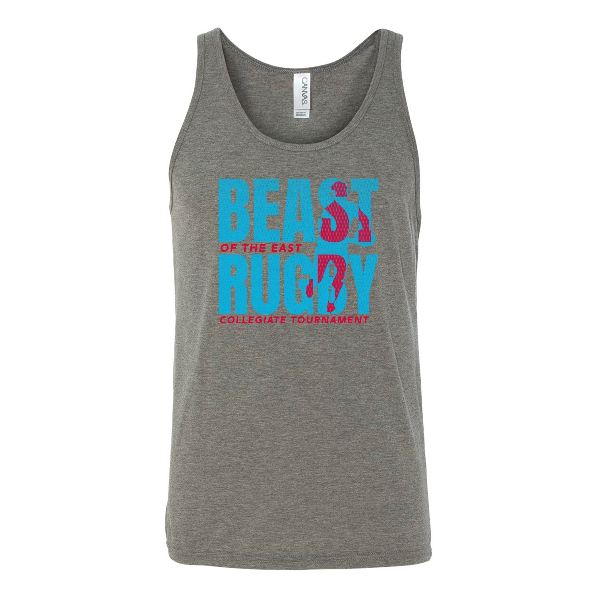BOE '22 Beast Rugby Tank Top - Breathable Quick-Dry Performance Shirt for Men - Perfect for Rugby, Training & Outdoor Sports
