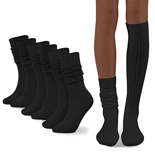3 Pairs Black