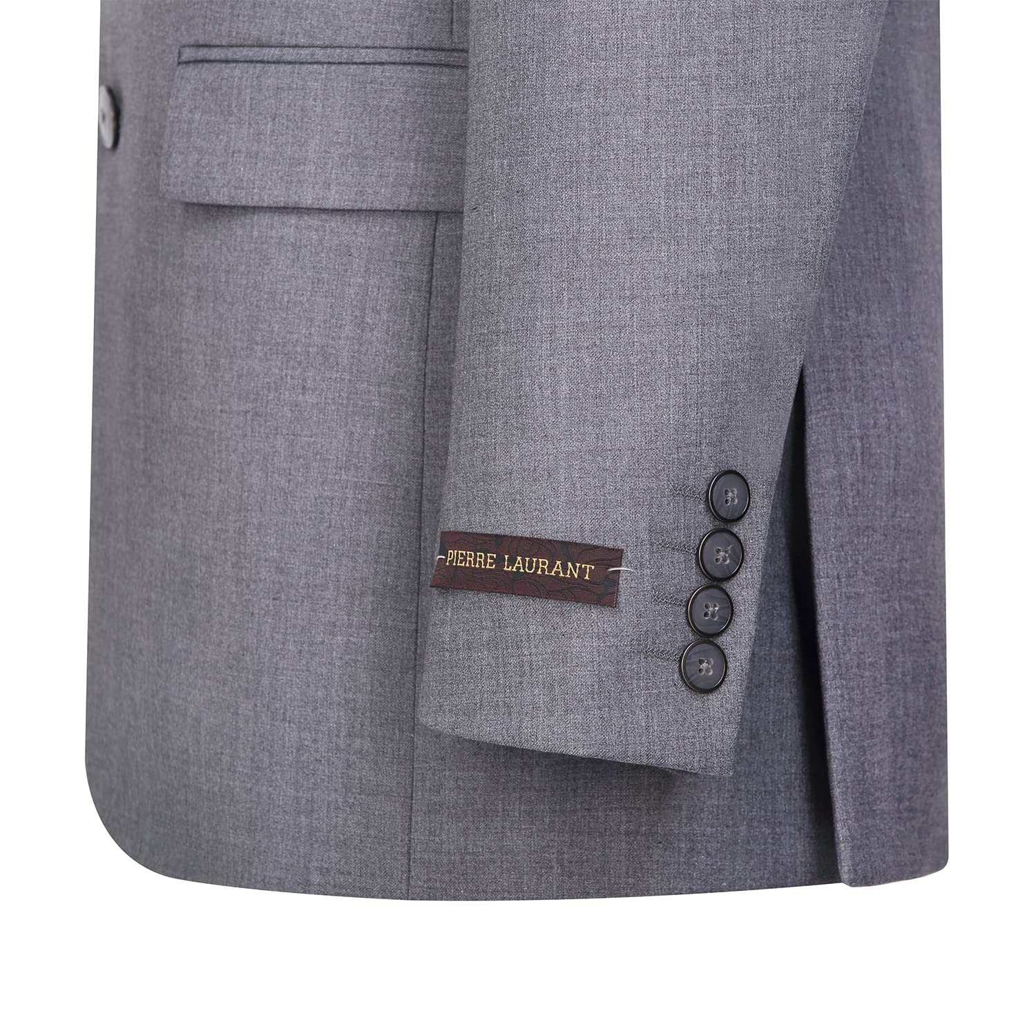 Men's Slim Fit 2-Piece Suit Set - 2-Button Business Blazer & Dress Pants - Formal Office Wear, Wedding & Professional Attire