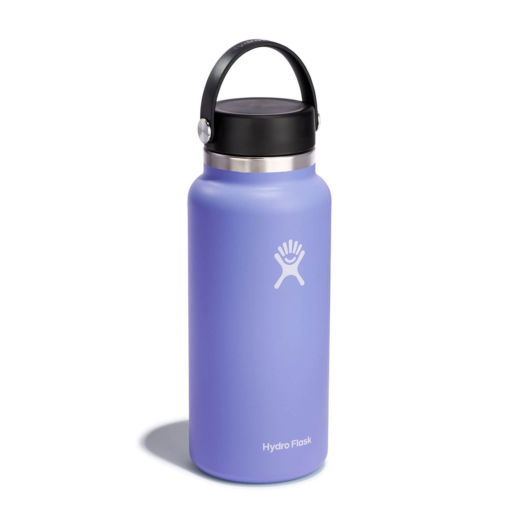 32 oz Wide Mouth Water Bottle - BPA Free Leak Proof Stainless Steel Insulated Thermos for Gym, Hiking & Outdoor Activities