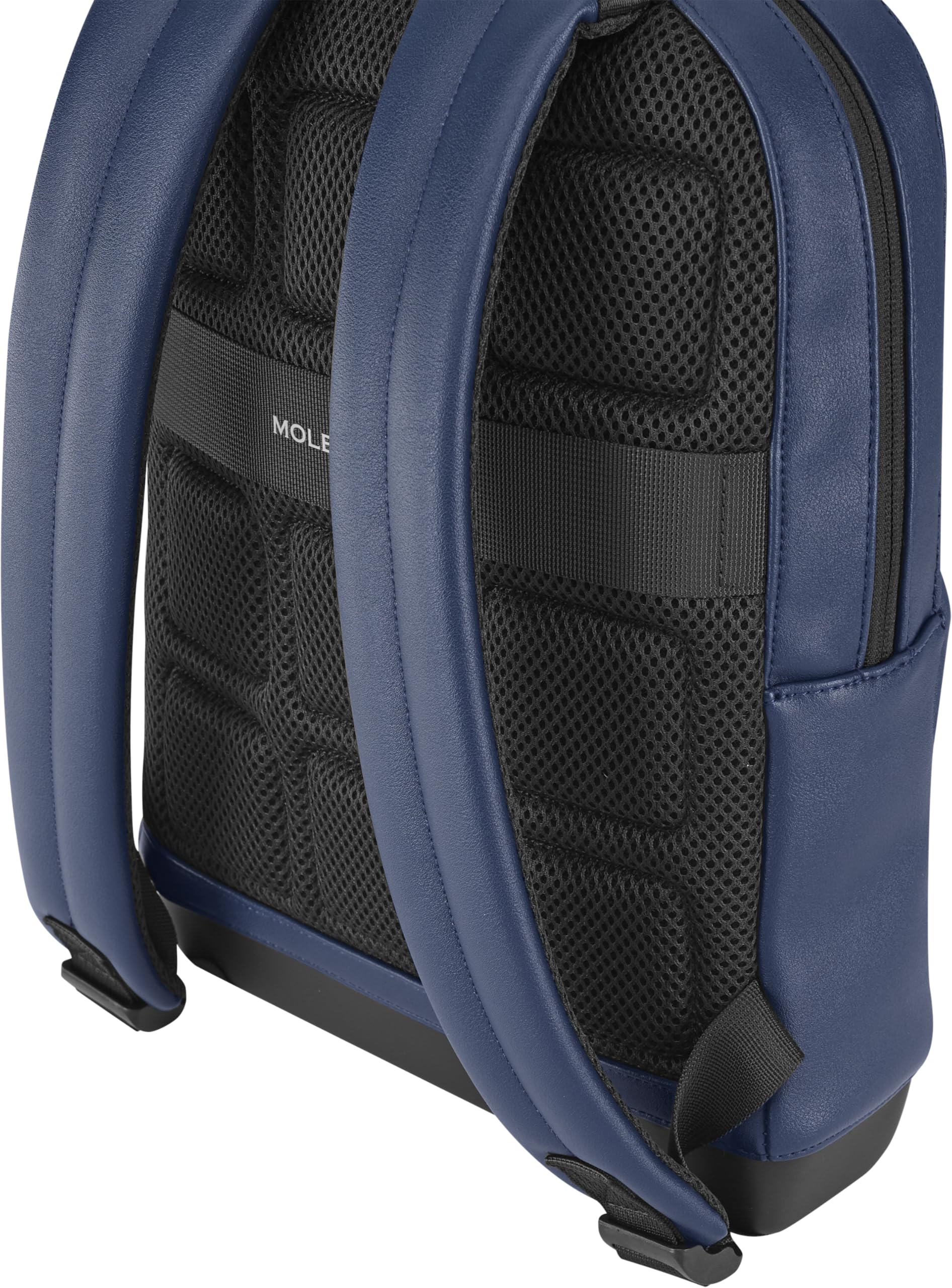 Moleskine Classic 2.0 Small Backpack 14 Inch Laptop Backpack for Women & Men - Water-Resistant Sapphire Blue Daypack for Work, School, Travel & Commuting