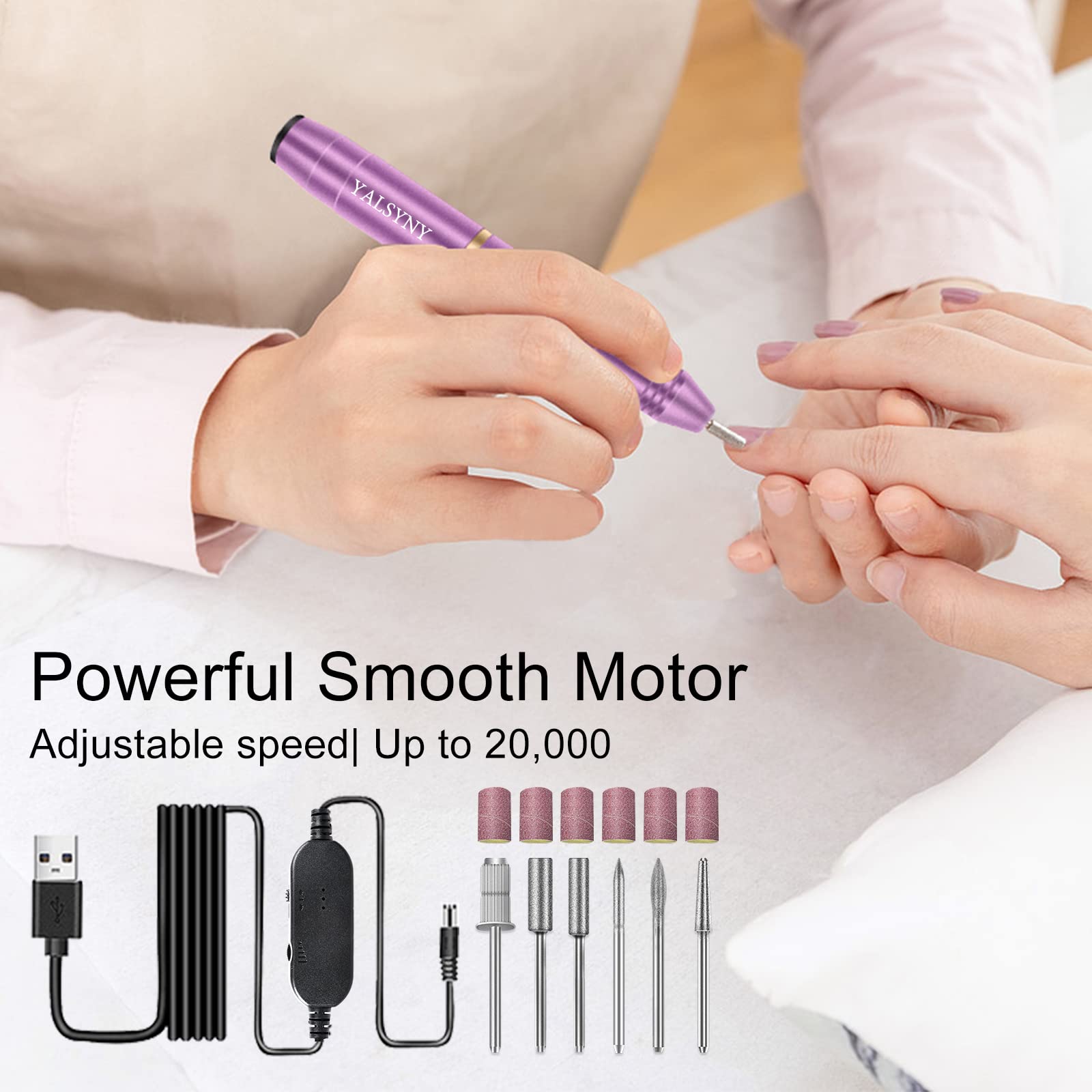 UV LED Nail Lamp Kit with Soak Off Gel Polish, Base & Top Coat - Professional Manicure Set with Nail Tools & Decorations for Salon & Home Use