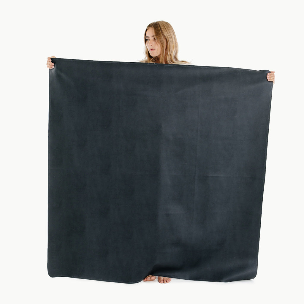 Gathre Midi Mat - Waterproof & Stylish Picnic Blanket for Outdoor Activities, Beach, Park, and Camping - Raven Black