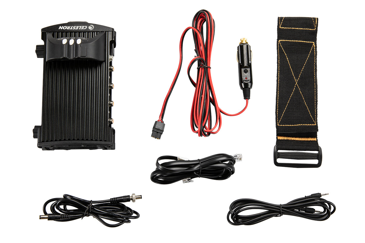 Smart Dew Heater and Power Controller 4X - Anti-Fogging Device for Telescope, Camera Lens, and Binoculars - Perfect for Astronomy, Photography, and Outdoor Activities