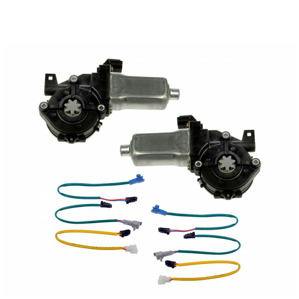 GQDDHDS Power Window Motor Pair for Geo 7 Tooth - Replacement Car Window Regulator Motors for Smooth Operation - Perfect for DIY Auto Repair & Window Mechanism Upgrades