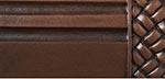 Finial Company Reeded Wood Pole - Black with Heavy Gold Finish - Elegant Curtain Rod for Living Room, Bedroom, and Home Decor