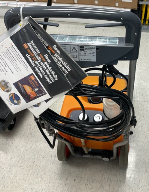 TASKI Swift 35 Walk Behind Dry Foam Carpet Cleaner - Professional Commercial Carpet Cleaning Machine for Hotels, Offices & Homes - Heavy Duty Stain Removal & Deep Cleaning Solution
