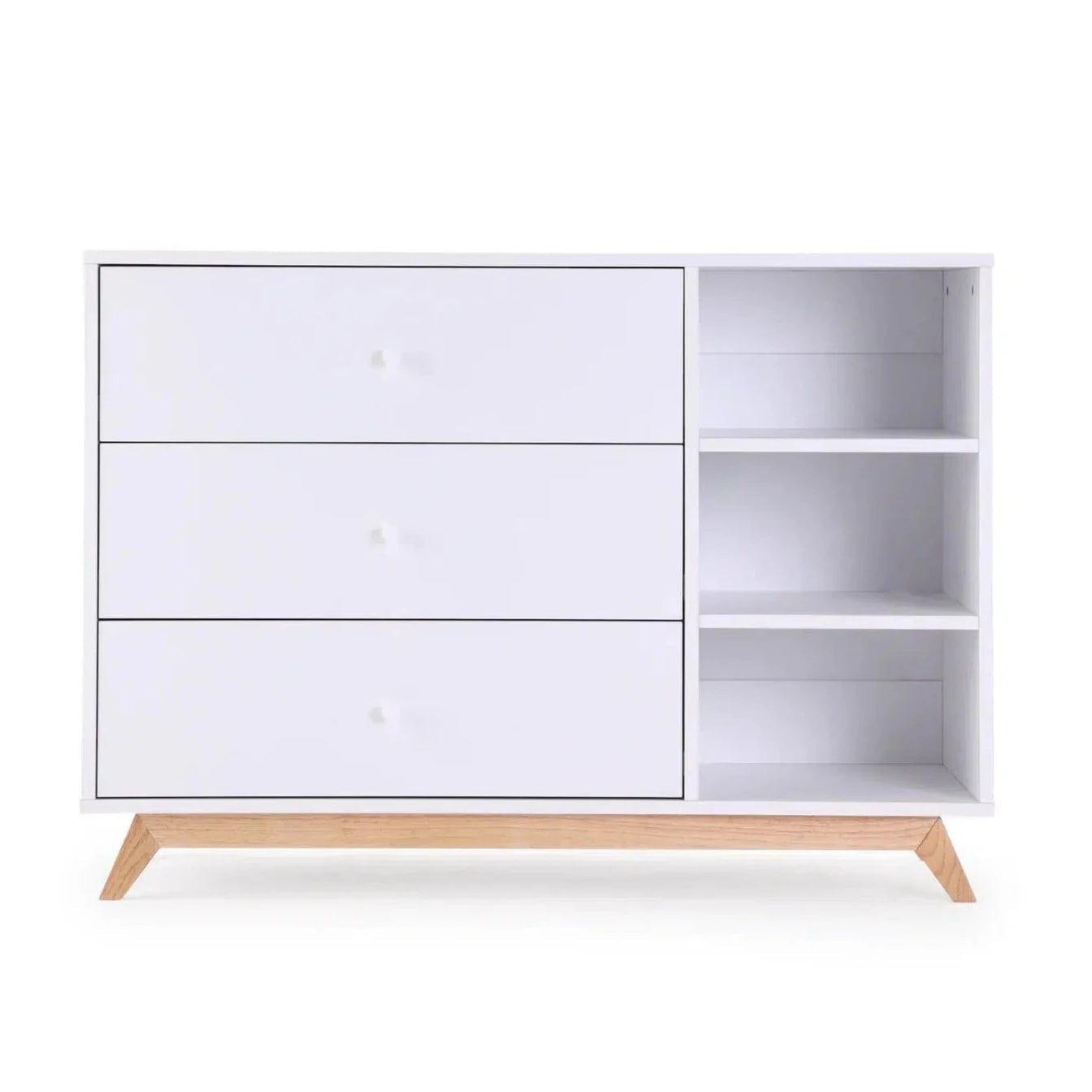 Stylish Dadada Central Park Dresser - Modern Wooden Chest of Drawers for Bedroom & Living Room Storage | Perfect for Organizing Clothes, Linens & Home Decor