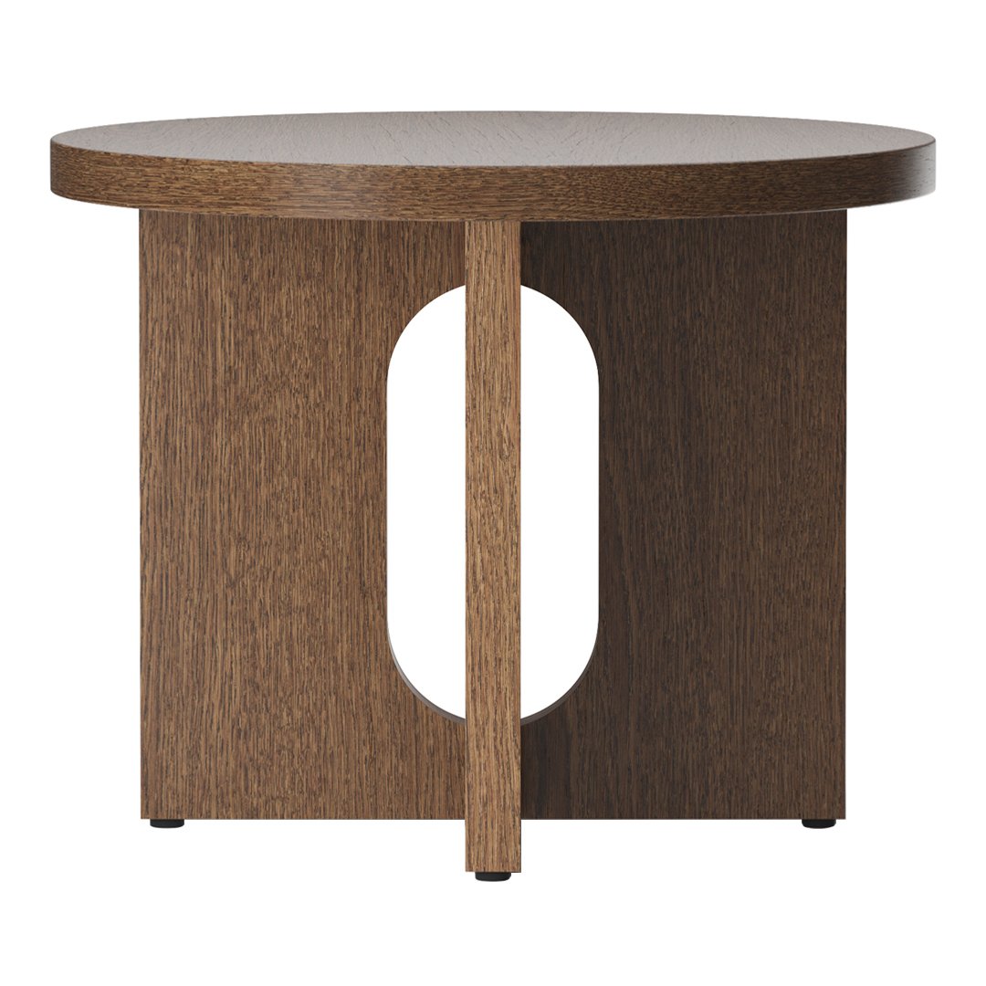 Modern Androgyne Side Table - Minimalist Nightstand, Bedside Table for Bedroom, Living Room & Office - Stylish End Table with Storage Shelf