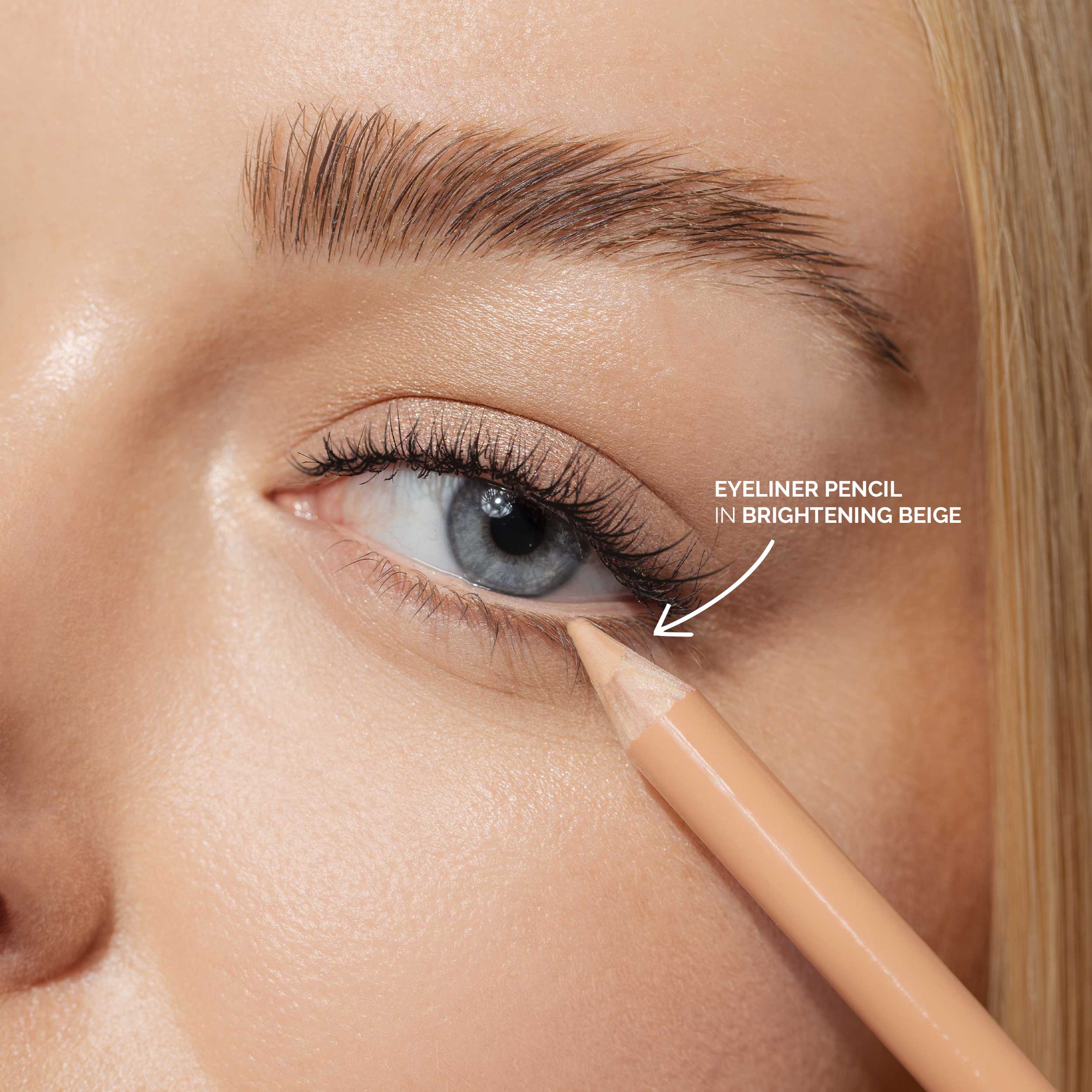 Fitglow Beauty Vegan Eye Liner - Waterproof & Smudge-Proof Eyeliner for Sensitive Eyes | Perfect for Daily Makeup, Professional Looks & Special Occasions