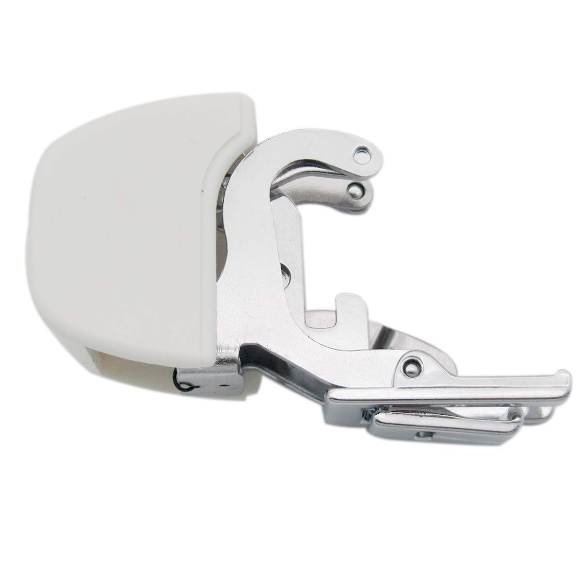 CKPSMS Brand - 1PCS RWA1 Low Shank Plaid Walking Foot No Teeth 7mm for Husqvarna Viking Sewing Machines | Replacement Presser Foot for Quilting, Upholstery & Heavy Fabrics | White Sewing Machine Accessory