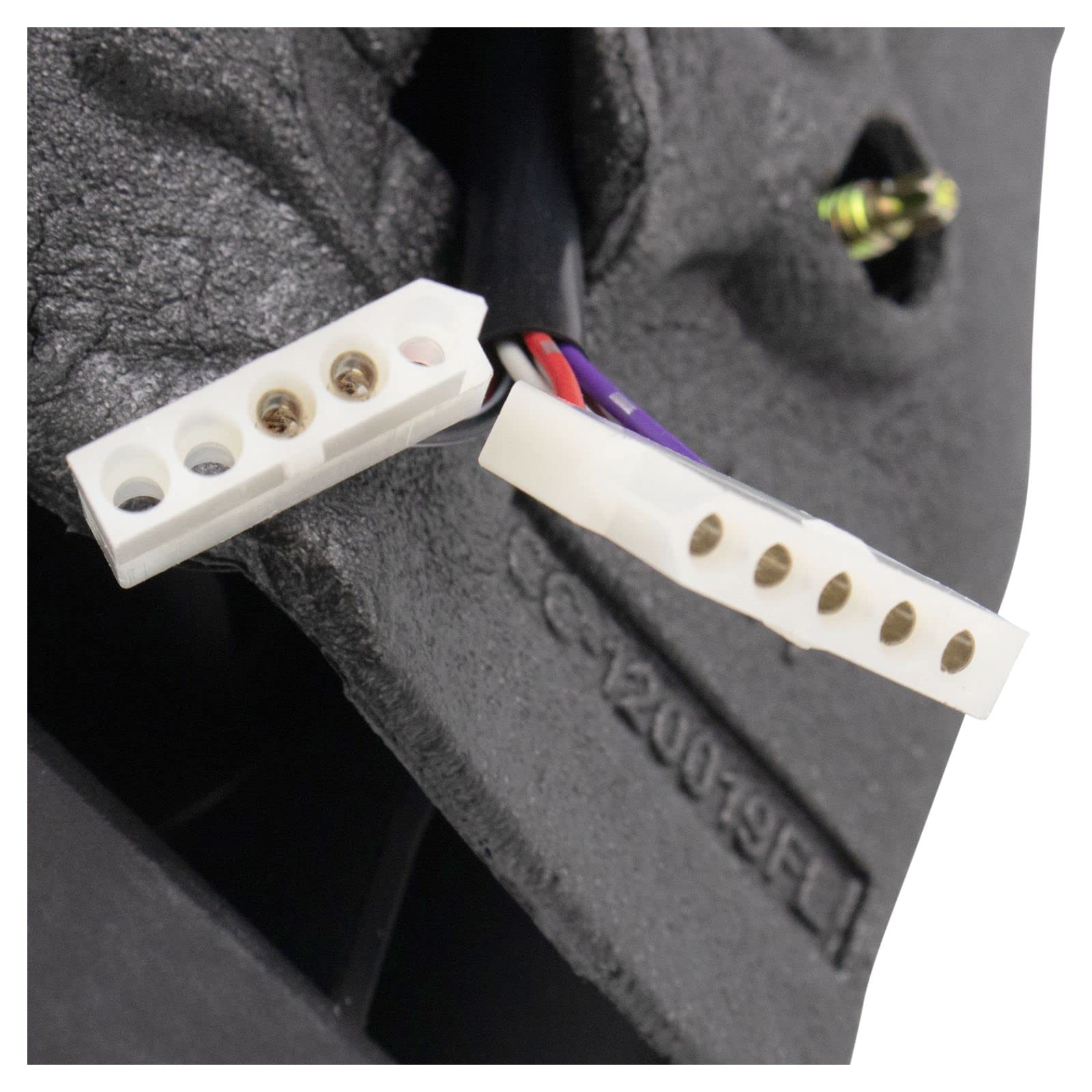 Power Heated LED Signal Tow Mirror - Smooth Black Left Side for GM Van - Perfect for Towing, Night Driving & Enhanced Safety