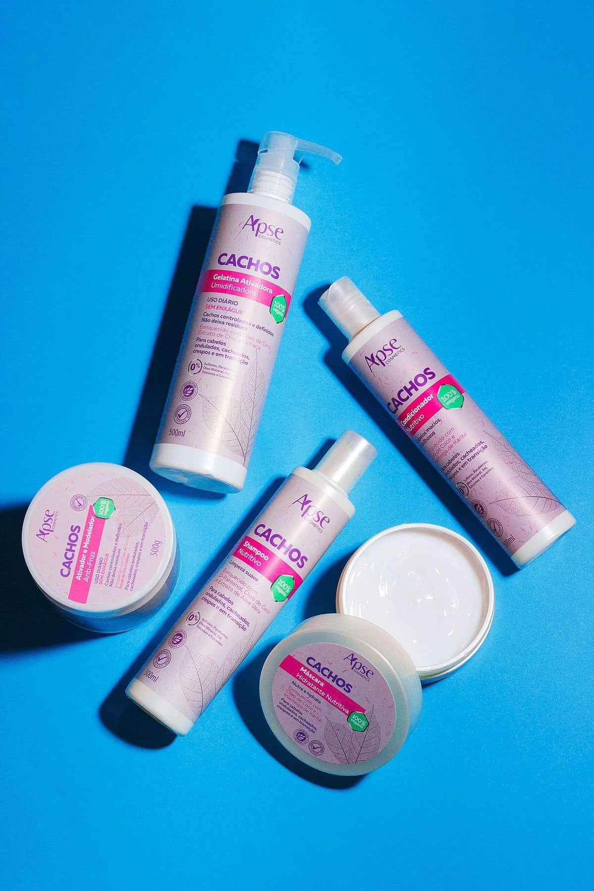 Apse Cosmetics Curly Hair Care Kit - Hydrating Shampoo, Deep Conditioner & Repairing Hair Mask (3-Piece Set) for Defined Curls & Frizz Control | Perfect for Natural Curly Hair & Dry Scalp Care