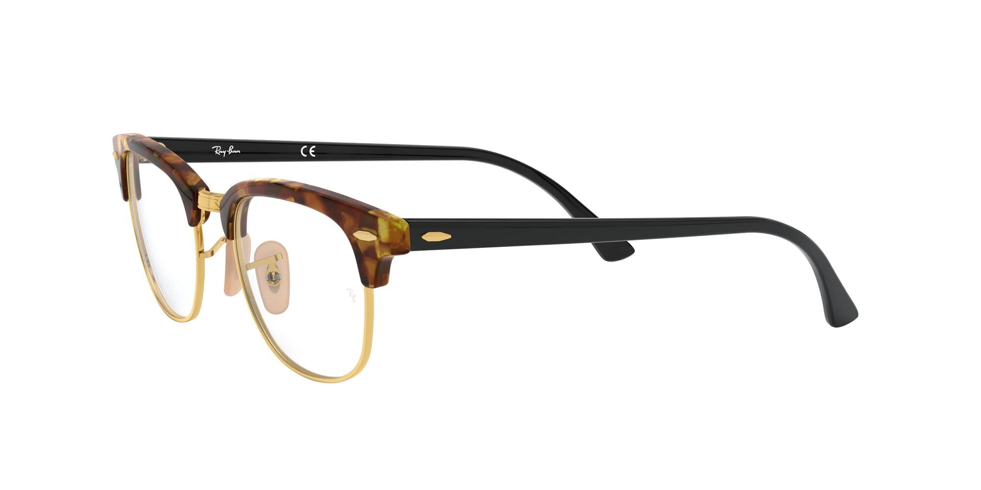 Ray-Ban Rx5154 Clubmaster Square Prescription Eyeglasses Frames for Men & Women - Classic Retro Style Eyewear for Reading, Work, and Daily Fashion