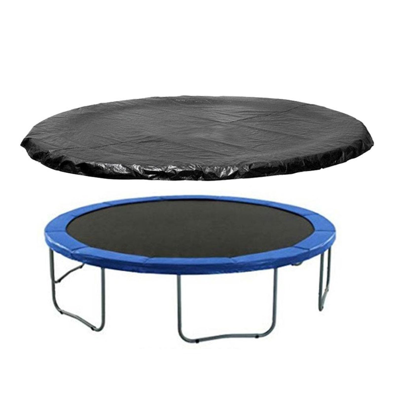 6ft-16ft Round Trampoline Cover - Waterproof, UV Resistant & Durable Outdoor Protection for 8ft 10ft 12ft 13ft 14ft 15ft Trampolines | Perfect for Rainy Weather & Sun Protection