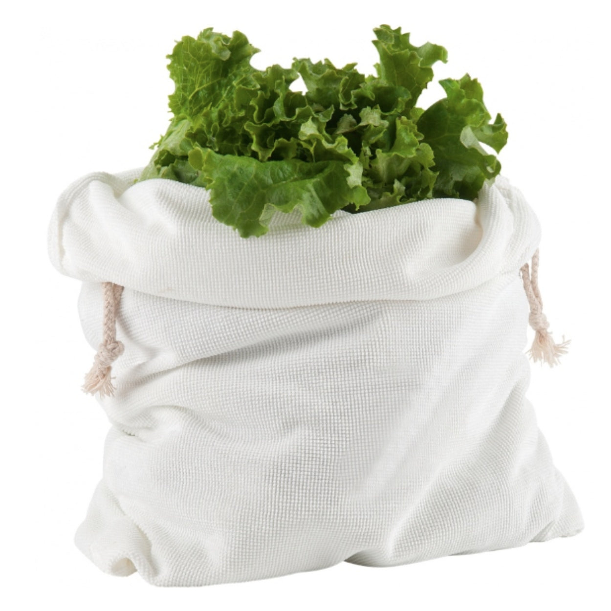 Trudeau 14 x 18 Inch Microfiber Salad Spinner Bag - Large Capacity Greens Dryer for Lettuce, Herbs & Vegetables - Perfect for Kitchen, Picnics & Healthy Meal Prep