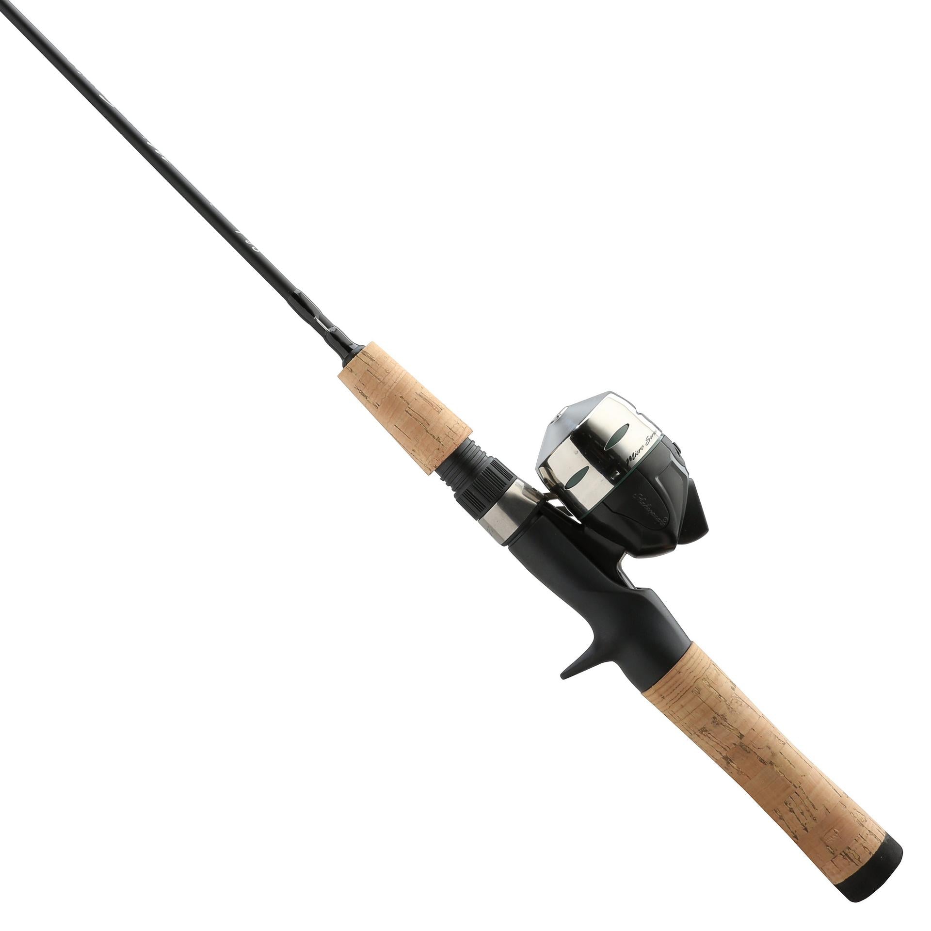 Micro™ Series Spincast Fishing Rod and Reel Combo - Lightweight Spinning Combo for Freshwater & Saltwater Fishing - Perfect for Beginners and Anglers | Ideal for Shore Fishing, Boat Fishing, and Bass Fishing