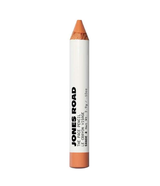 Jones Road The Face Pencil - Shade 8 (TRHKL-27) | Multi-Use Foundation Stick for Flawless Coverage | Perfect for Everyday Makeup & On-The-Go Touch Ups