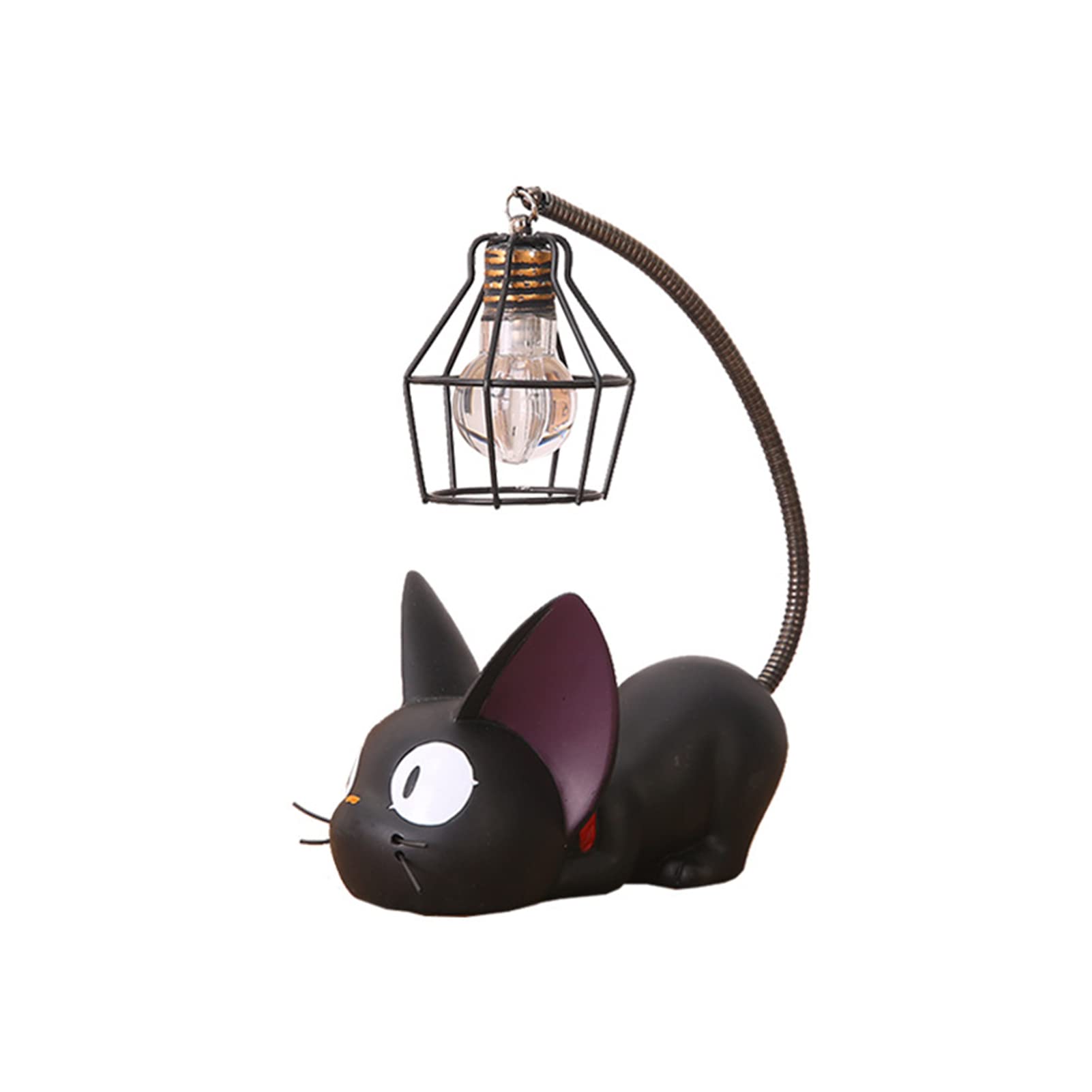 Adorable Anime Cat Lamp - Cute Night Light for Bedroom, Reading, and Home Decor - Perfect Gift for Cat Lovers (Wire Type) - Ideal for Bedside, Living Room & Garden Lighting