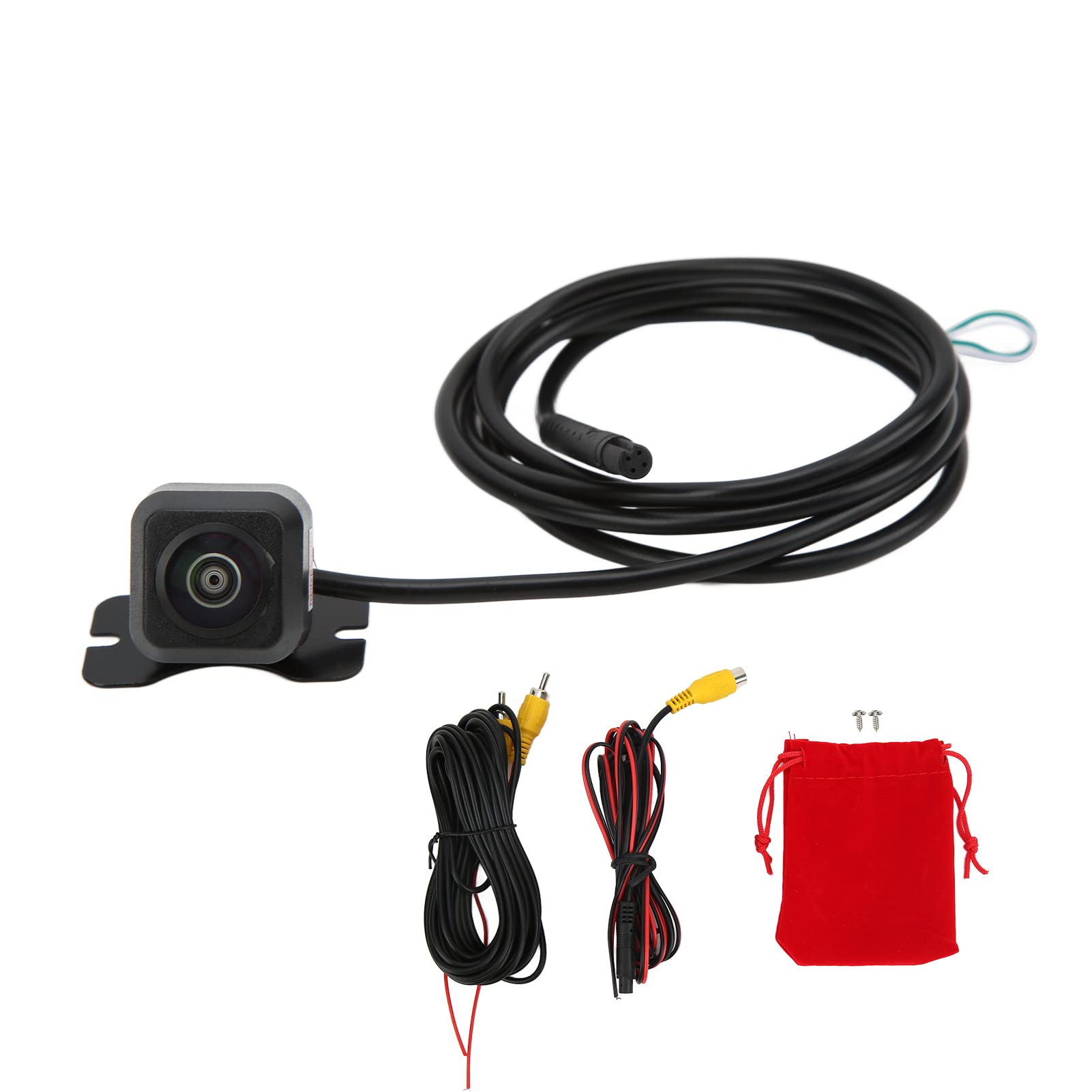 Fydun AHD IP68 Waterproof Rear View Backup Camera with 170° Wide Angle & 18-LED Night Vision for Cars, Trucks, Vans, RVs - Perfect for Safe Parking and Reversing in Low Light Conditions
