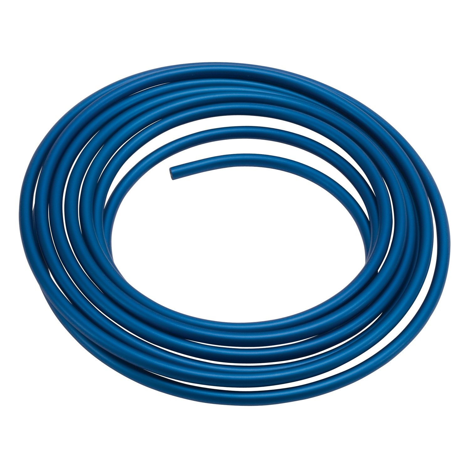 RUSSELL 639250 3/8 Inch Blue Anodized Aluminum Fuel Line Hose - High Performance Automotive Fuel System Replacement Part for Cars, Trucks & Motorcycles