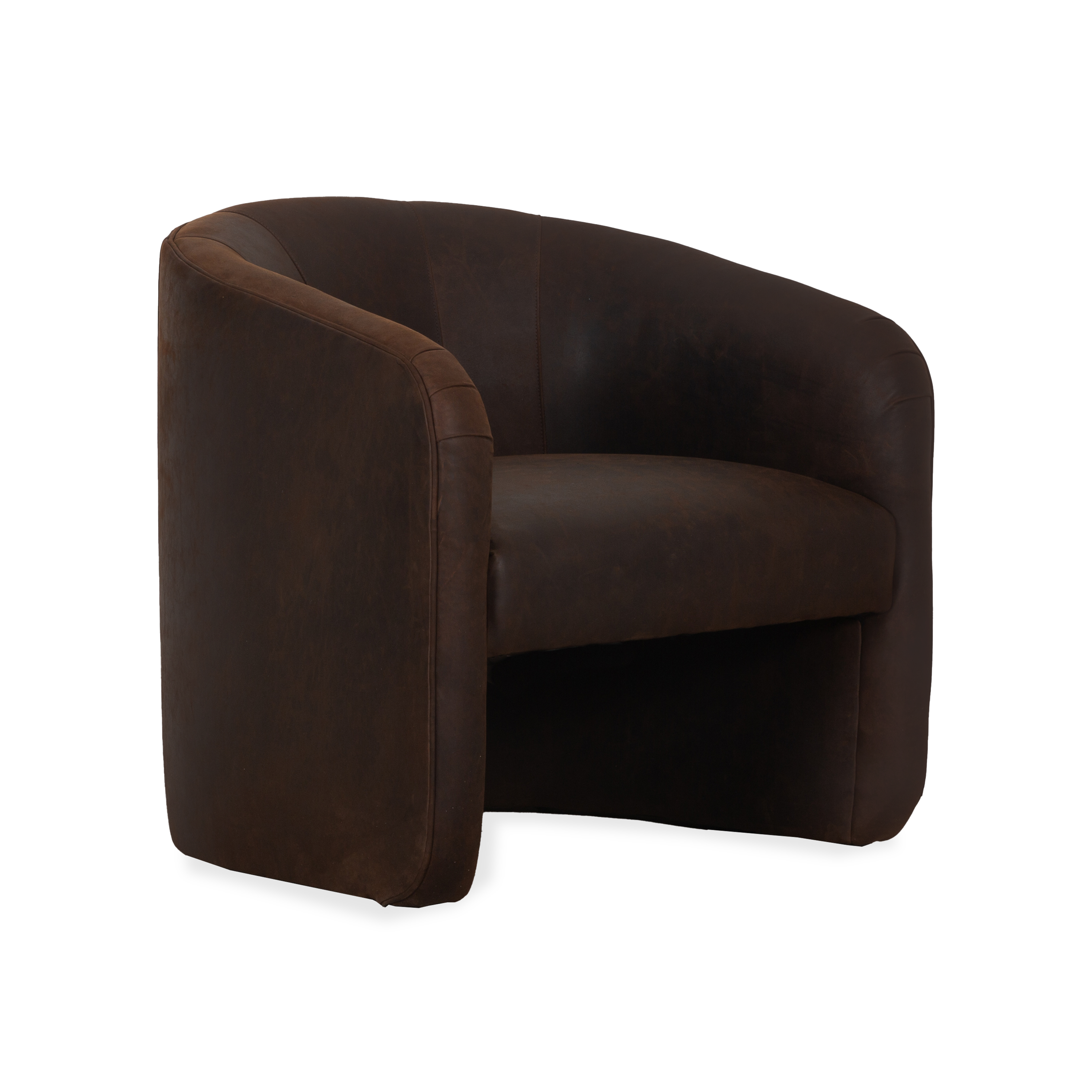 Handwoven Capiz Shell Lounge Chair - Modern Boho Rattan Accent Chair for Living Room, Bedroom, or Patio - Perfect for Relaxing, Reading Nook, or Coastal Home Decor