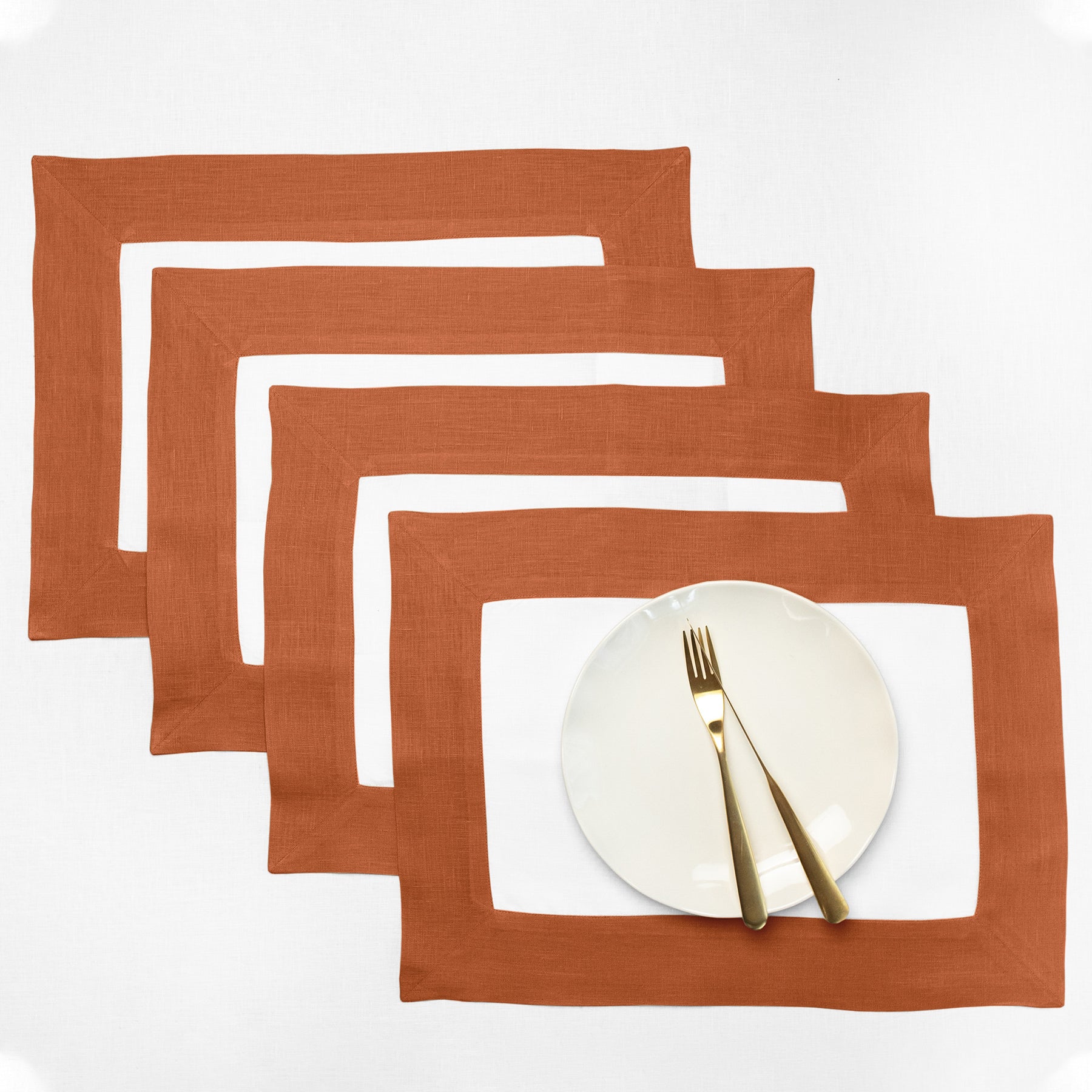 Stylish Contempo Placemats Set of 4 - Waterproof & Heat-Resistant Modern Table Mats for Dining Room, Kitchen, or Party Decor - Perfect for Everyday Use, Entertaining & Holiday Gatherings