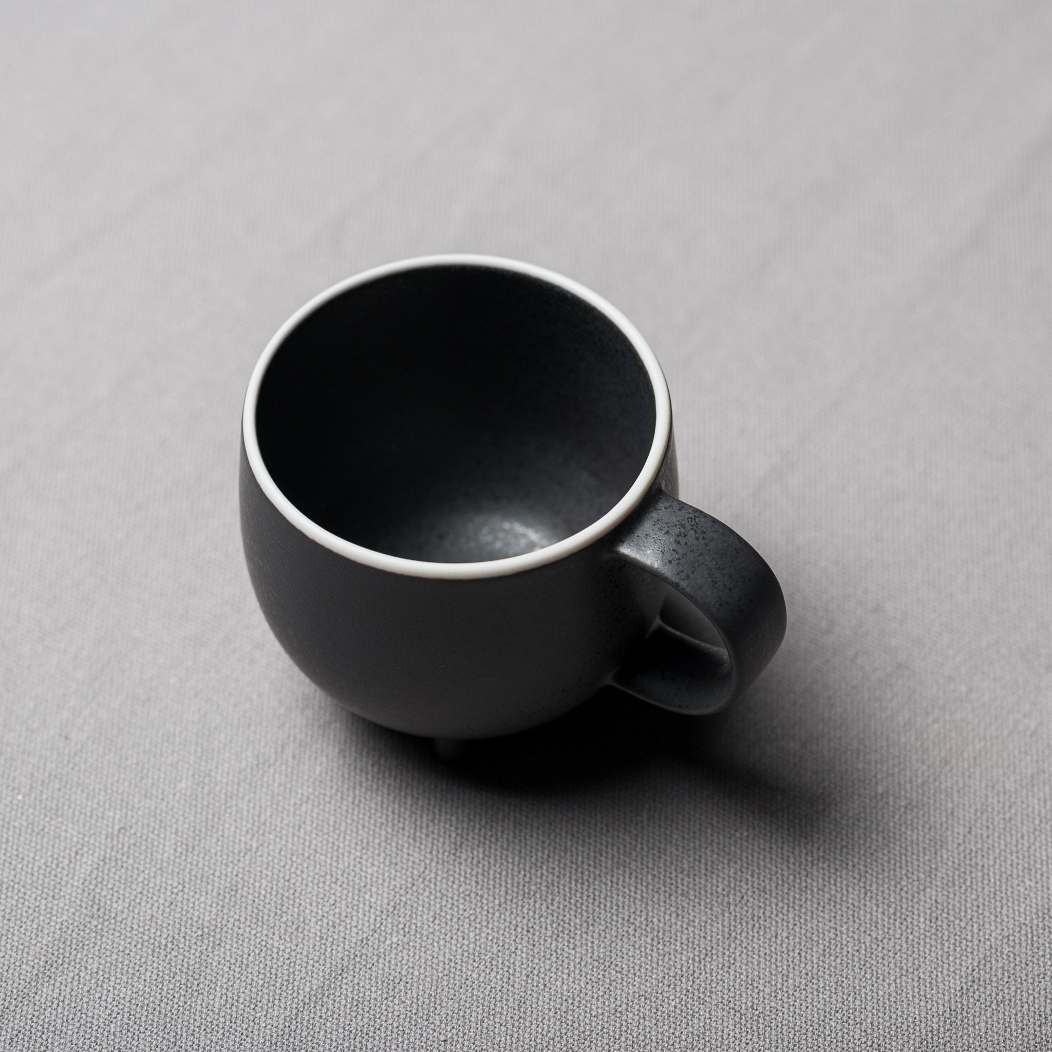 Marumi Series Three Legs Round Mug Cup 180ml - Perfect for Coffee, Tea & Hot Drinks at Home or Office