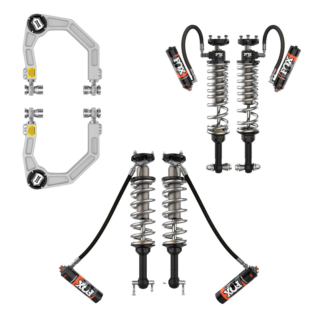 2021-2023 Ford Bronco 4-Door Fox Performance Elite Series RR 2.5 Coilovers Kit - Front & Rear Suspension with Upper Control Arms - Off-Road Adventure & Daily Driving Upgrade
