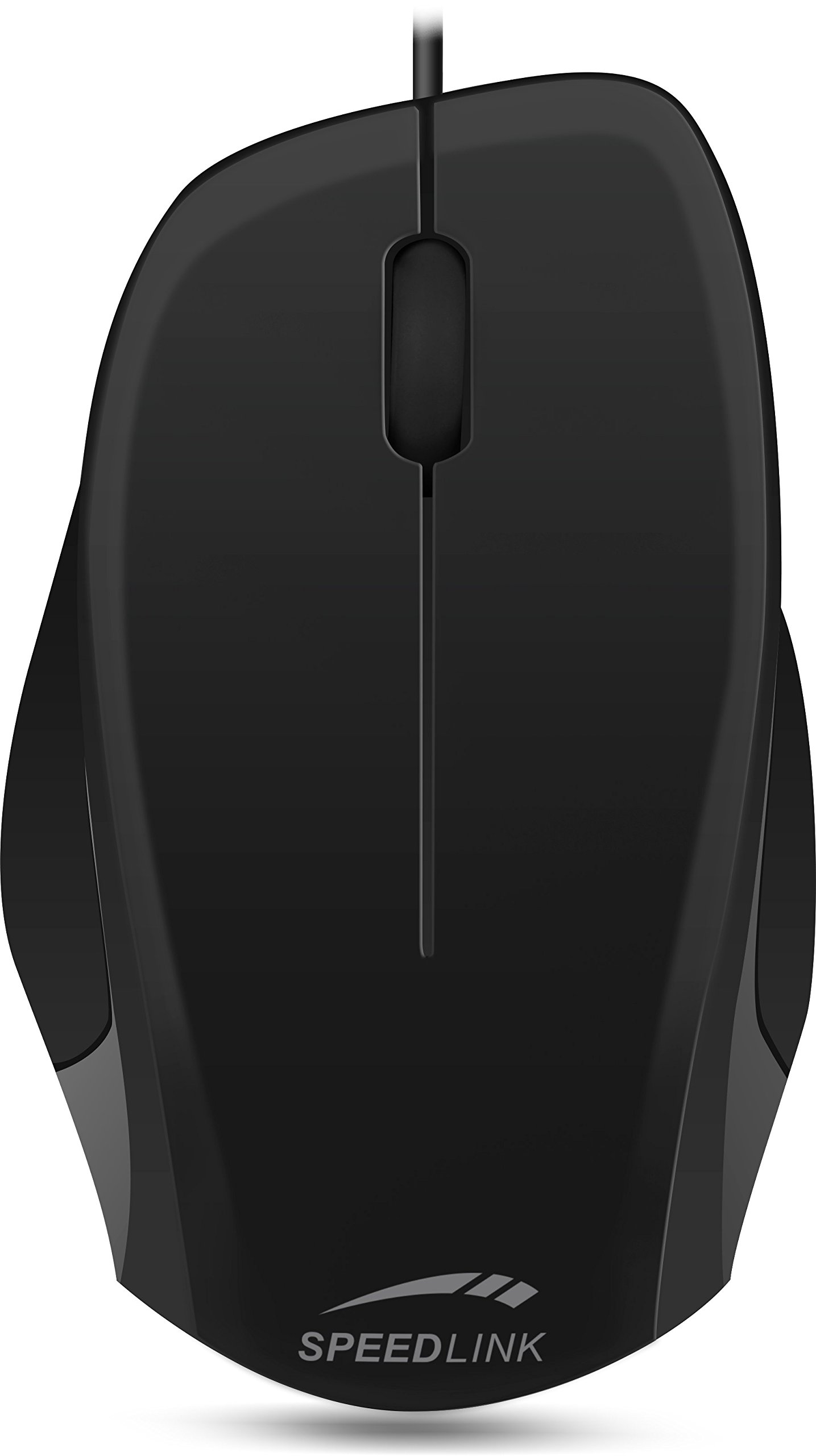 Ergonomic Wired LED Mouse for Office & Home Use - Comfortable Computer Mouse with Precise Tracking, Durable Black Design - Perfect for Work, Gaming, and Everyday Computing