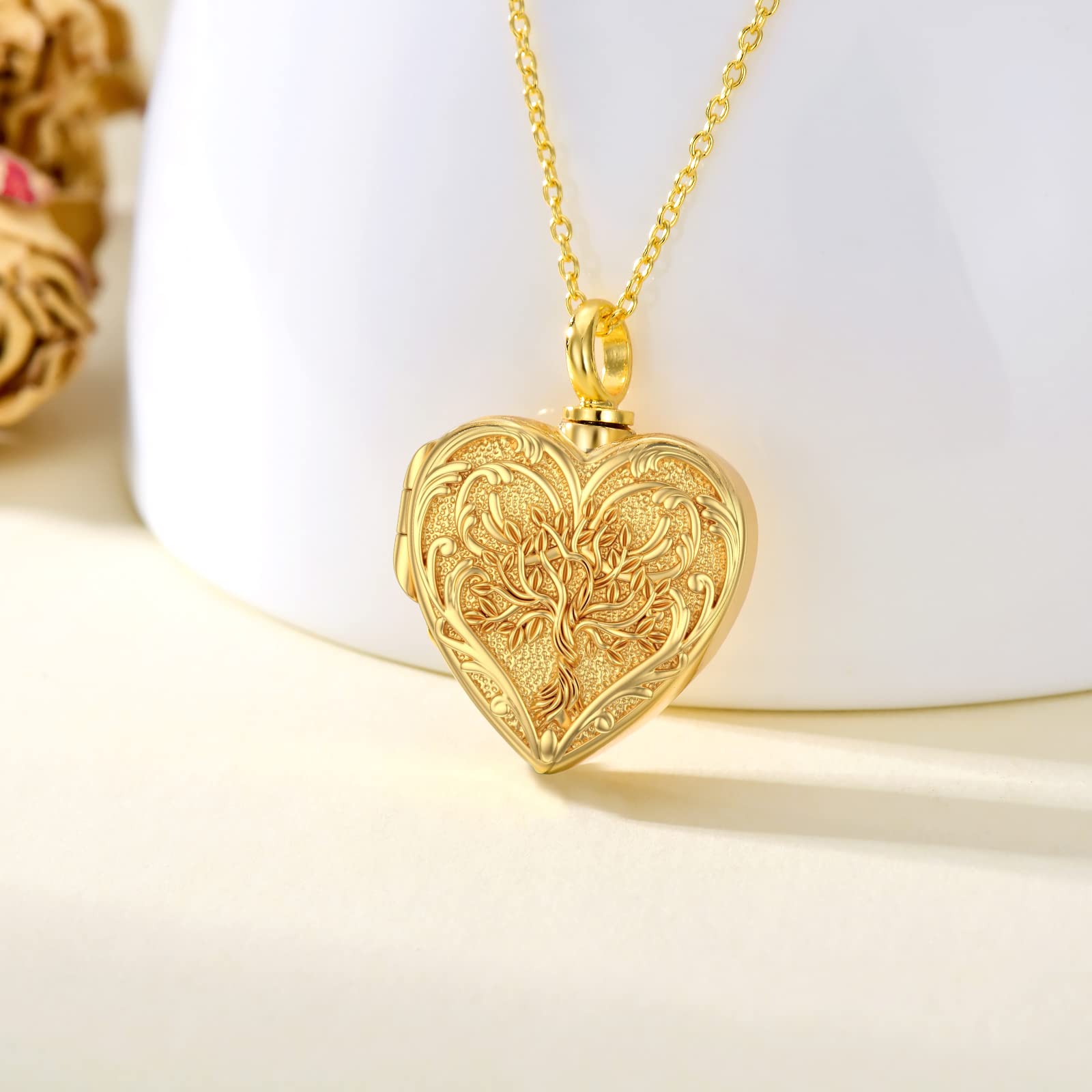 SOULMEET Sterling Silver Cremation Jewelry for Ashes - Memorial Urn Necklace for Women & Men - Keepsake Pendant to Cherish Loved Ones | Perfect for Funerals, Memorials & Everyday Wear to Keep Memories Close
