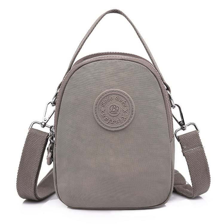 Stylish Nylon Crossbody Bags for Women - Small Phone Purse with Headphone Jack - Perfect for Travel, Shopping & Everyday Use
