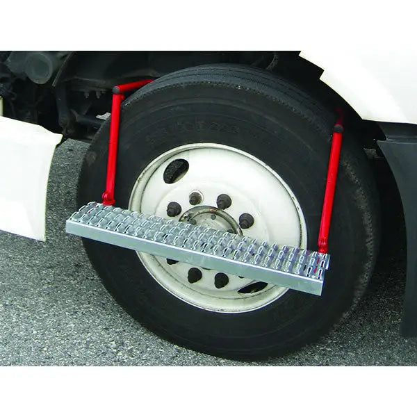 AME 62030 Heavy Duty Folding Tire Step - Non-Slip Truck & RV Accessories for Easy Climbing & Maintenance | Perfect for Vehicle Tire Care, Camping & Outdoor Adventures