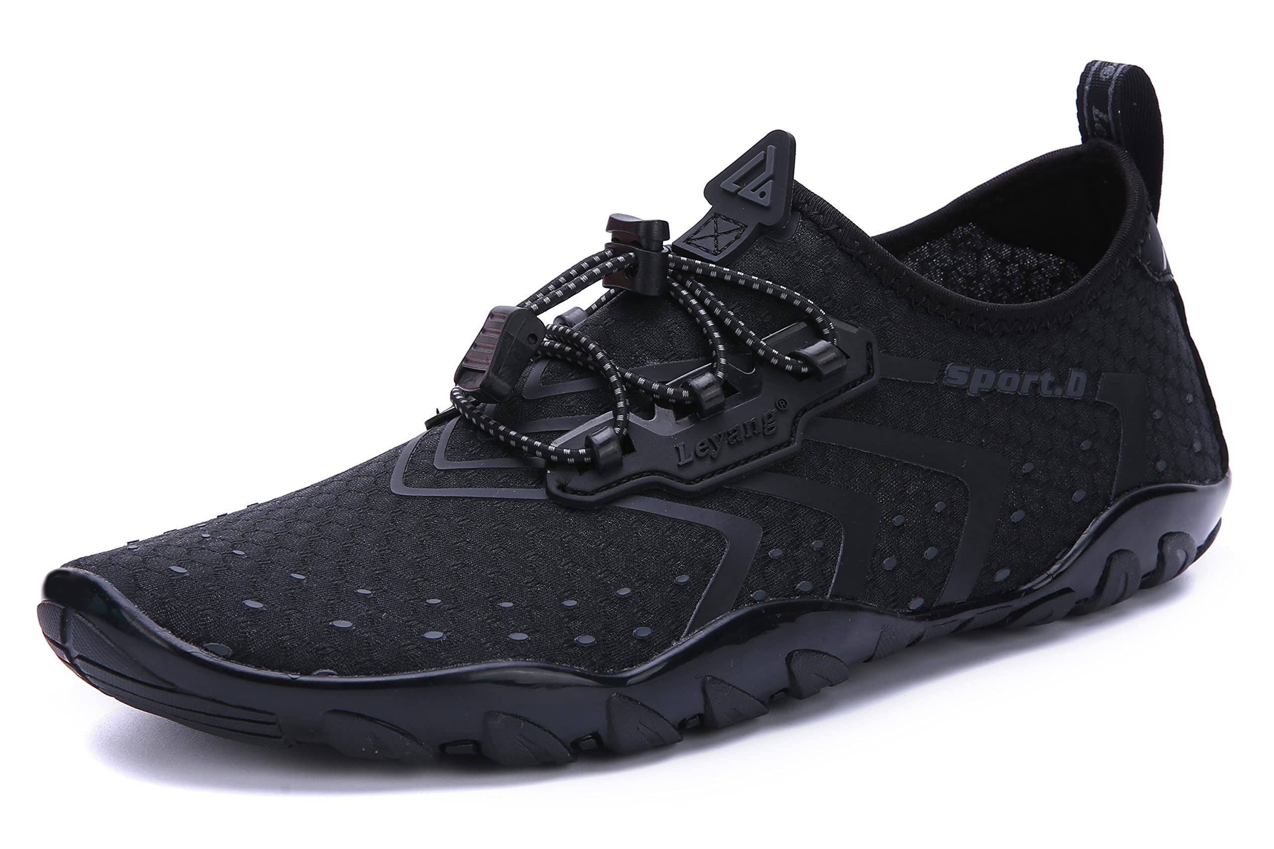 Leyang Women's & Men's Quick-Dry Water Shoes - Barefoot Aqua Socks for Swimming, Beach, Surfing, Diving, Pool, Yoga & Aerobics | Perfect for Water Sports & Outdoor Activities