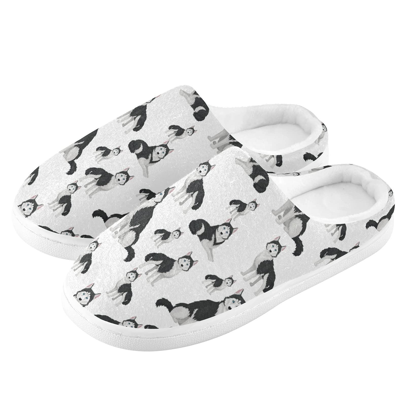 Non-Slip House Slippers for Men & Women - Cozy Indoor Bedroom Shoes with Anti-Skid Sole for Home, Travel & Relaxation