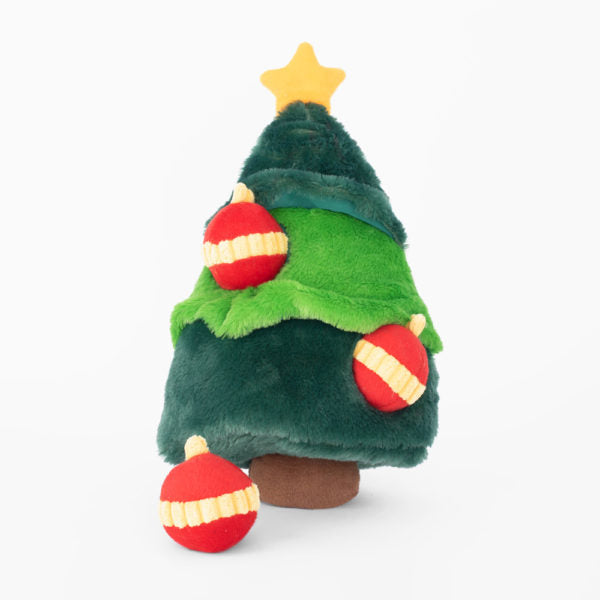 Zippy Burrow Plush Christmas Tree for Dogs - Cozy Holiday Pet Bed - Perfect for Small & Medium Dogs Holiday Decor & Comfort
