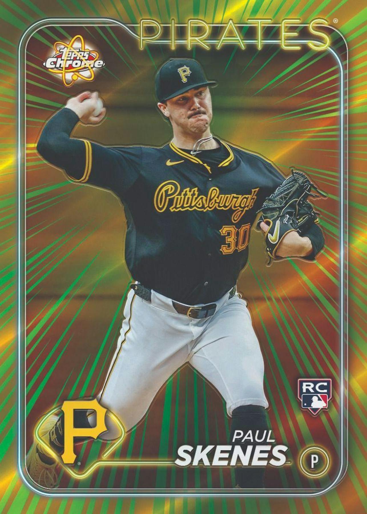 2024 Topps Chrome Update Series Baseball Hobby Box - Premium Baseball Cards Collection for Collectors & Investors - Perfect for Trading, Gifting & Display